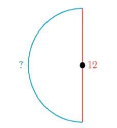 Find the arc length of the semicircle. Use 3.14 for pi.-example-1