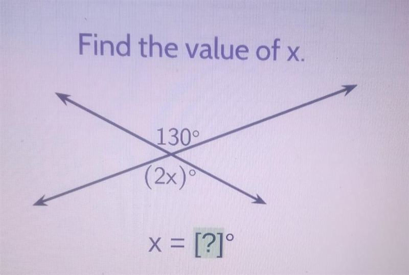 Find the value of x ​-example-1