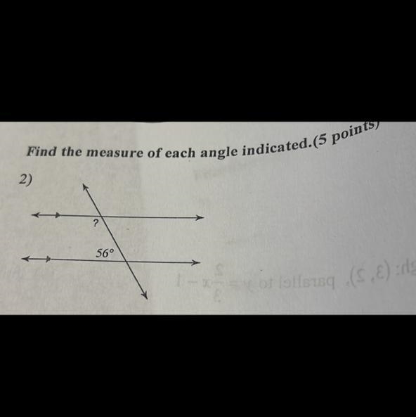 Find the measure of each angle indicated.-example-1