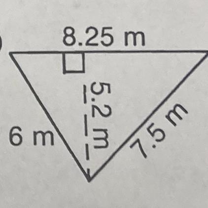 What’s the area and the perimeter and of the triangle?-example-1