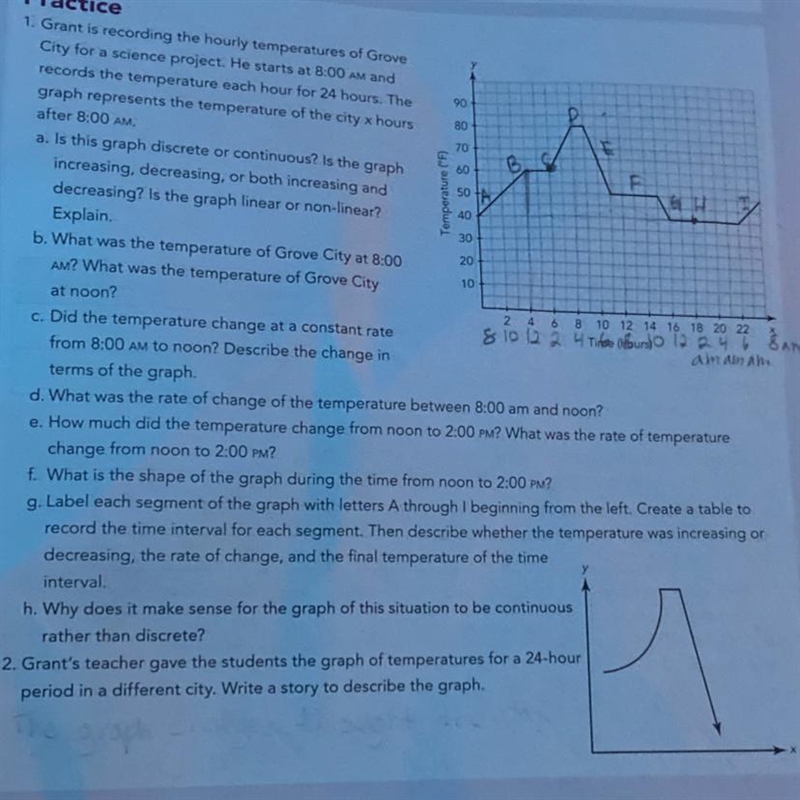 Help pls! I need help with g. and 2. I don’t know what to do pls help.-example-1