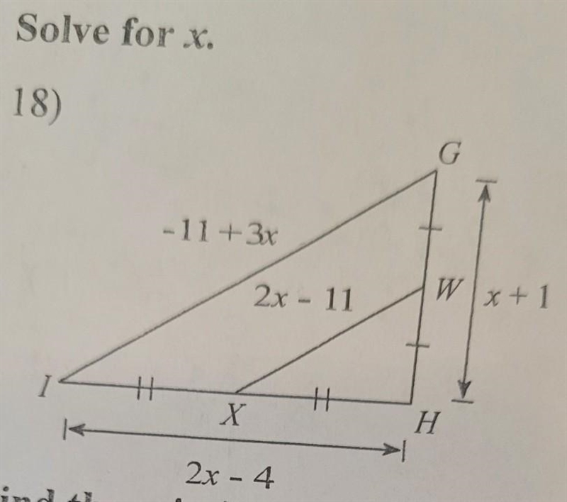 Solve for x. I need help with this geometry problem​-example-1