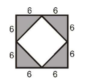 Find the area of the shaded region. Group of answer choices 72 75 71 74-example-1