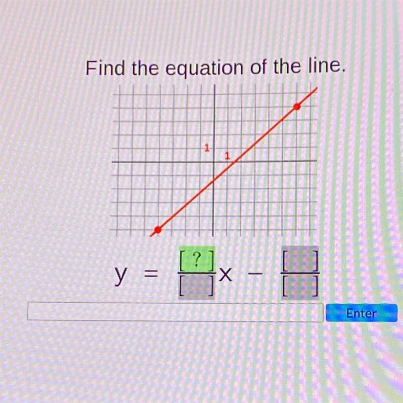 Find the equation of the line. Please help!!-example-1