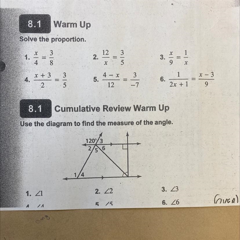 Solve the proportion-example-1