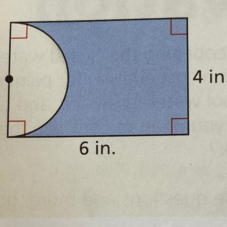 Find the area of the blue shaded region-example-1