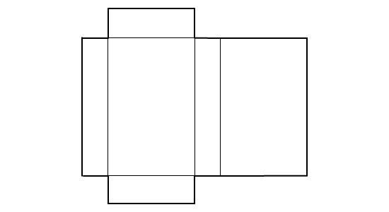 Name the three-dimensional figure that is formed by folding the net. prism cube rectangle-example-1