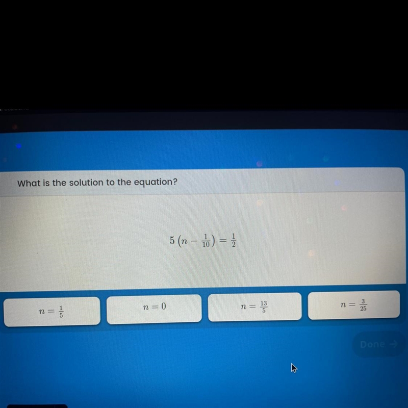 What’s the solution to the equation?-example-1