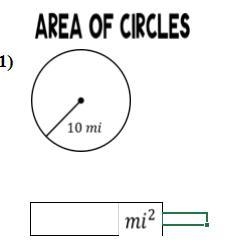 What is the area of this circle?-example-1