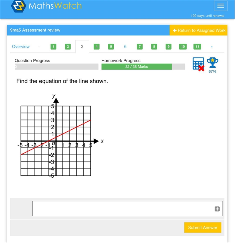 Find the equation of the line below?-example-1