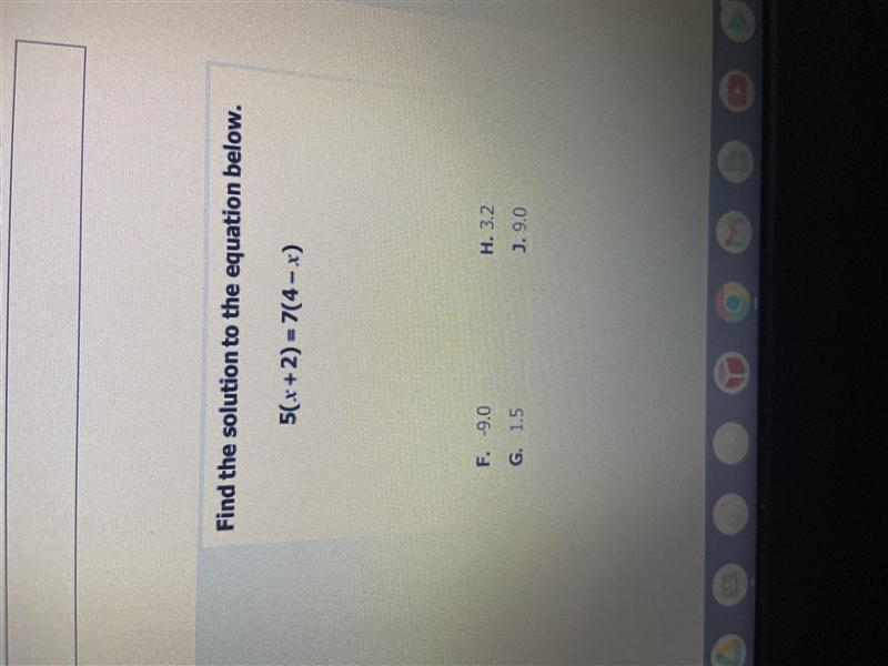 Find the solution to the equation below.-example-1