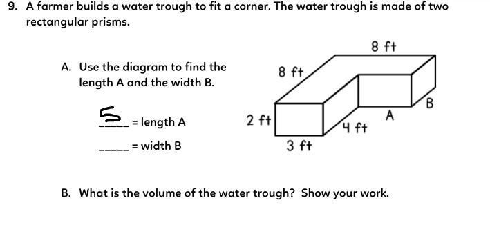 PLEASE HELP DUE TODAY DO A AND B PARTS PLEASE PLEASE HELP ME FIGURE OUT THE LENGTH-example-1