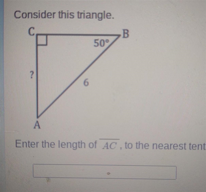 Consider this triangle. ​-example-1