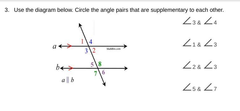 2.Use the diagram below. Circle the true statements based on the given diagram. 3.Use-example-2