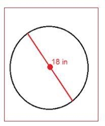 The radius of a circle is equal to half of its diameter. What is the RADIUS of this-example-1