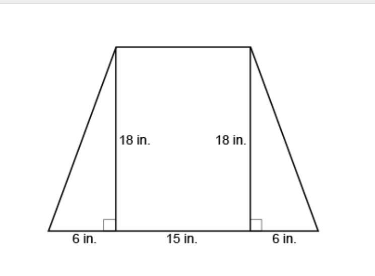 What is the area of the trapezoid? Enter your answer in the box.-example-1