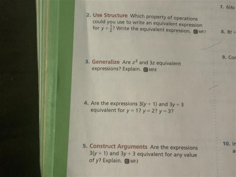 Answer questions 2 to 8-example-1