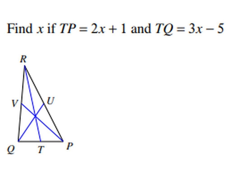 Use the figure on the right to answer the question. T is the midpoint of line segment-example-1