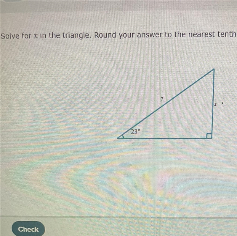 Solve for x and round to the nearest tenth for both (please:) )-example-1