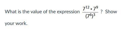 What is the value of the expression? Show your work.-example-1