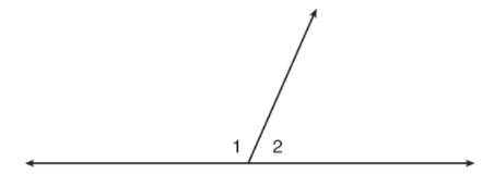 If m∠1=3x+22 and m∠2=2x+8, what is the m∠1?-example-1