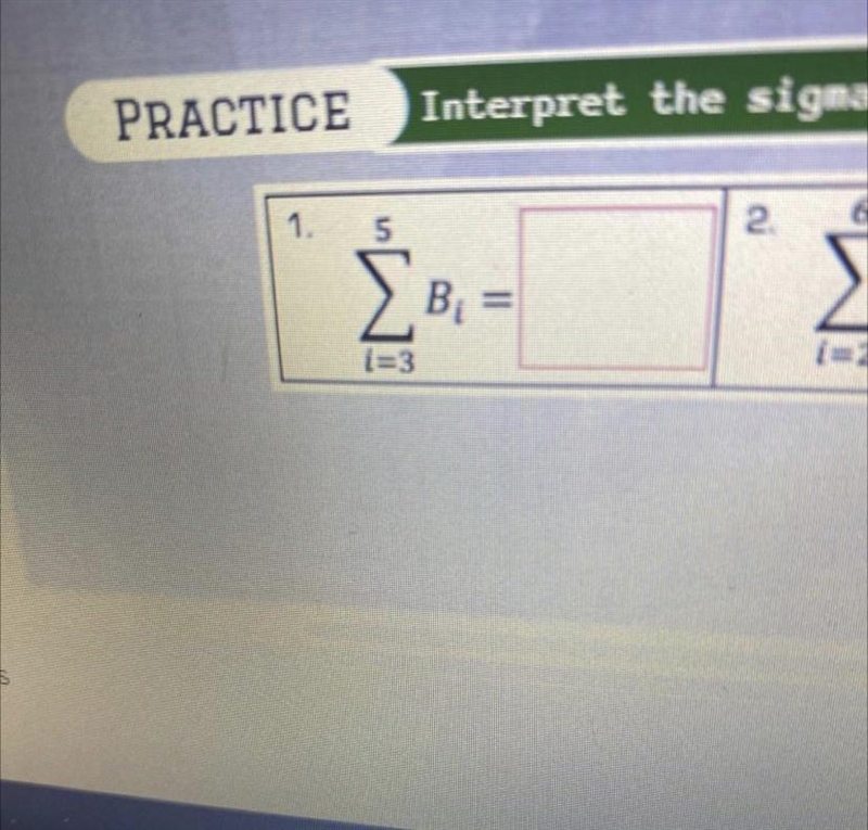 Please help, sigma notations please big project 100 points-example-1