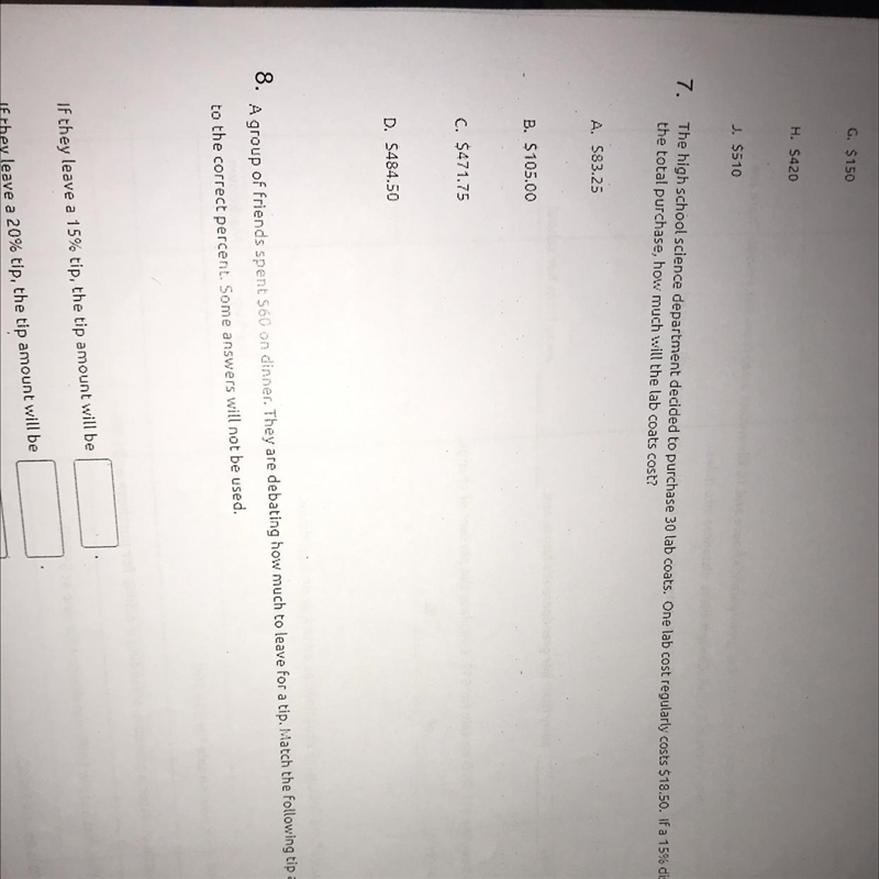 HELP WITH #7 PLSSSS SHOW WORK-example-1