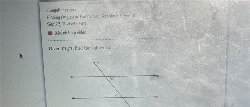 Can someone help me find the value of x-example-1