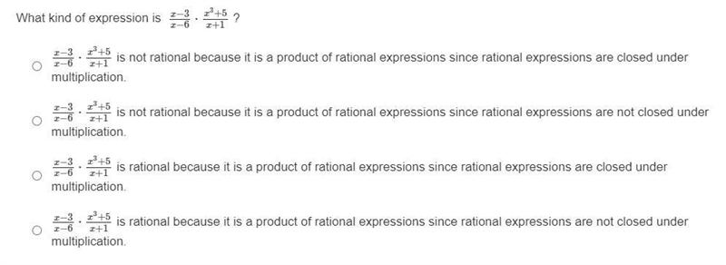 What kind of expression is this?-example-1