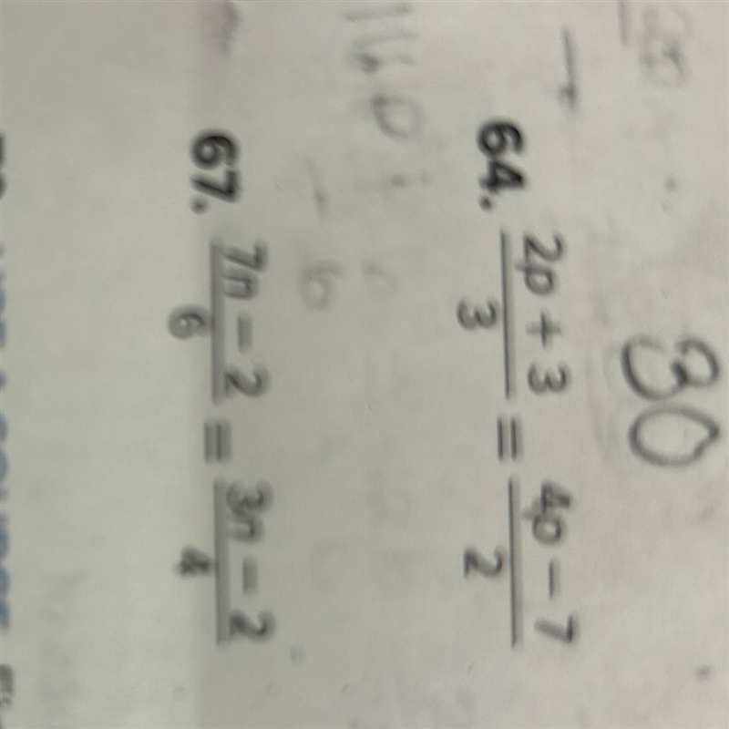 2p+3/3=4p-7/2 what are all the steps to solve this problem?-example-1