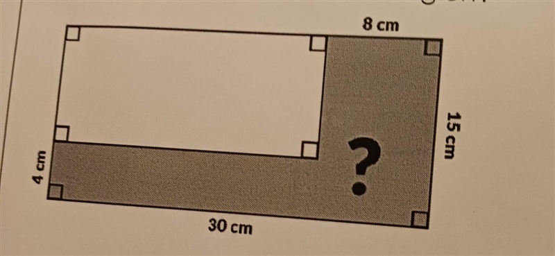 What is the area of the shaded region?​-example-1