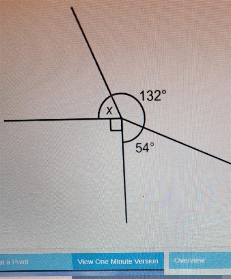 Work out size of angle x ​-example-1