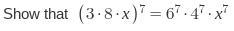 Show how to solve the equation in the picture-example-1