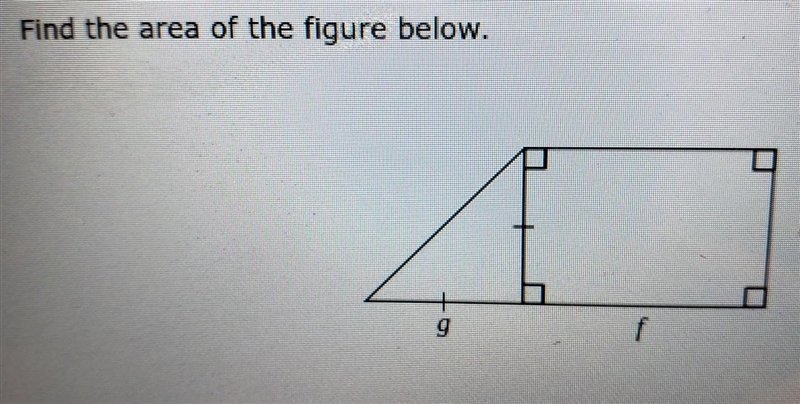 Find the area of the figure below.​-example-1