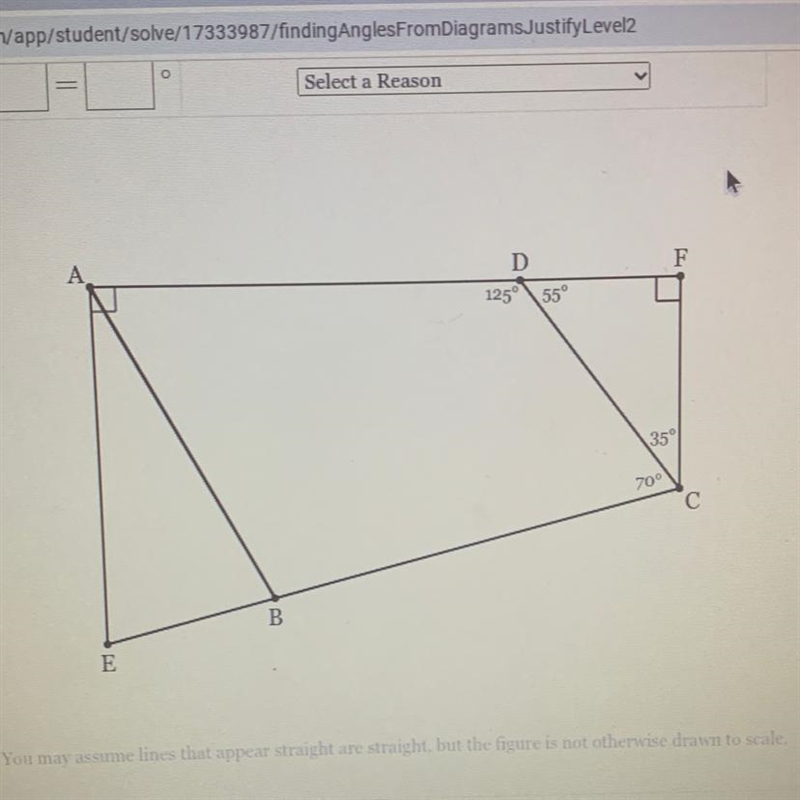 I need the blank angles answers with the reason of justification please-example-1