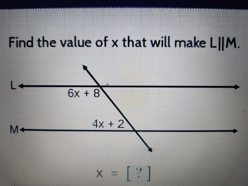 I tried everything but couldn't figure out what x equals.-example-1