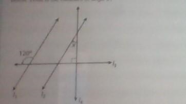 Lines /1 and /2 are parallel and are cut by a transversal, line /3. Line /4 is perpendicular-example-1