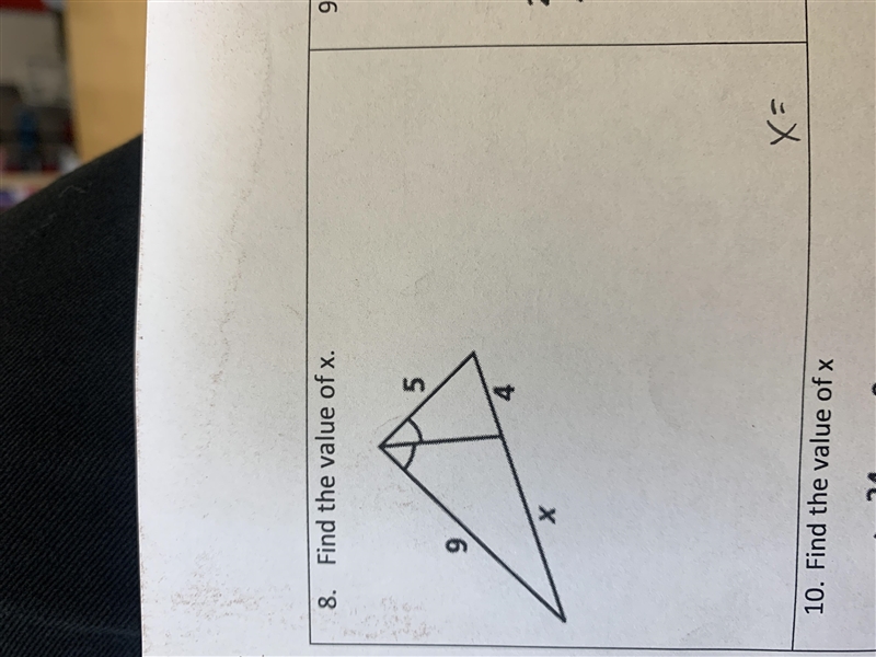 Find the value of x.-example-1