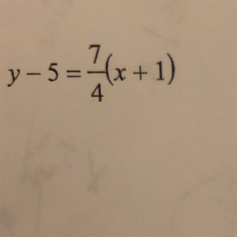 Slope intercept form of the equation of each line-example-1