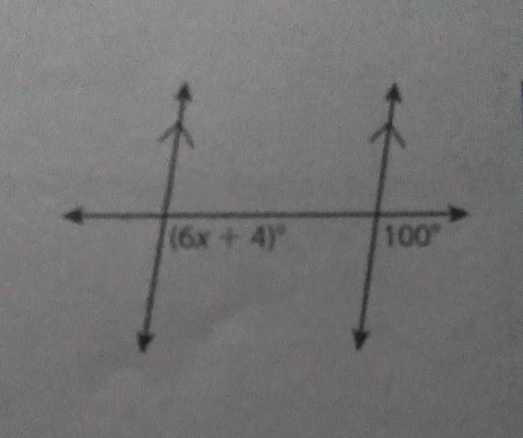 What is the value of x? Show your work​-example-1