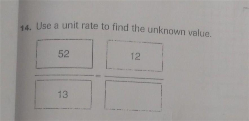 PLEASE HELPUse the unit rate to find the unknown value.-example-1