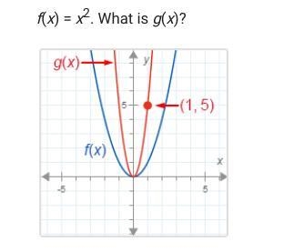 F(x)=x^2. What is g(x)?-example-1