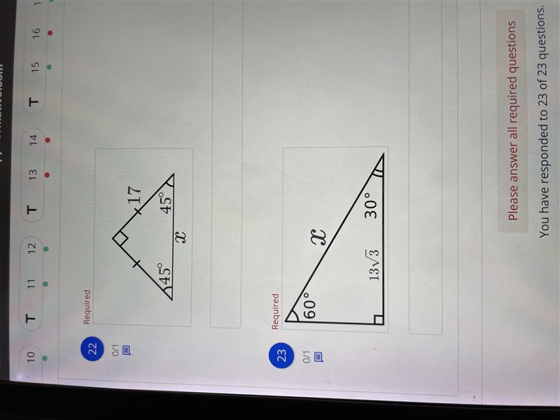 What is the value of x for these problems? Pls help I’m so desperate-example-1