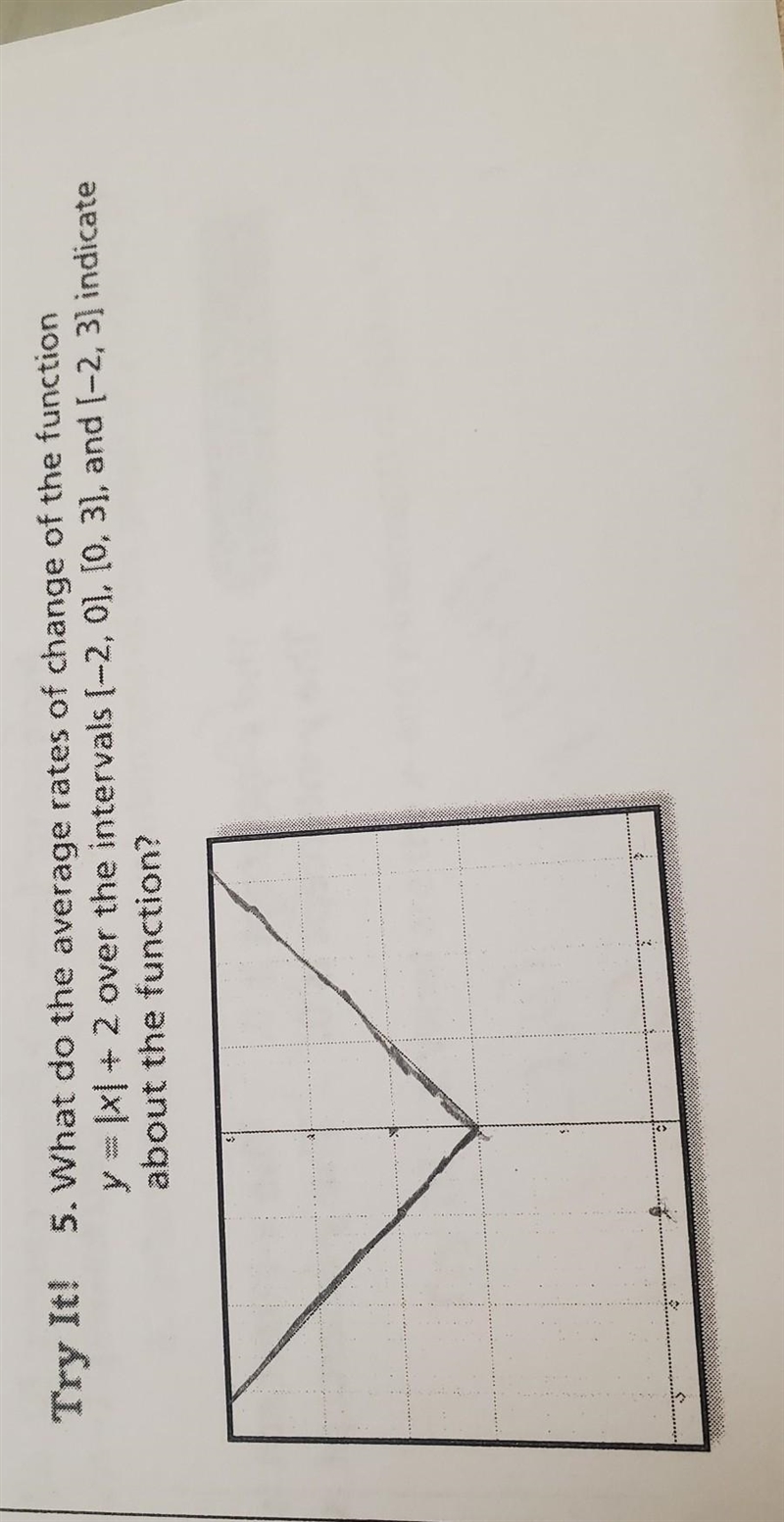 What do the average rates of change of the function y = x + 2 over the intervals (-2, 01, (0, 3), and-example-1