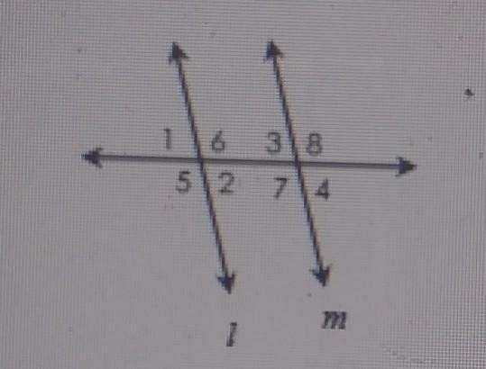 If Angle 3 is 38 degrees, what is the measure of angle 8?-example-1