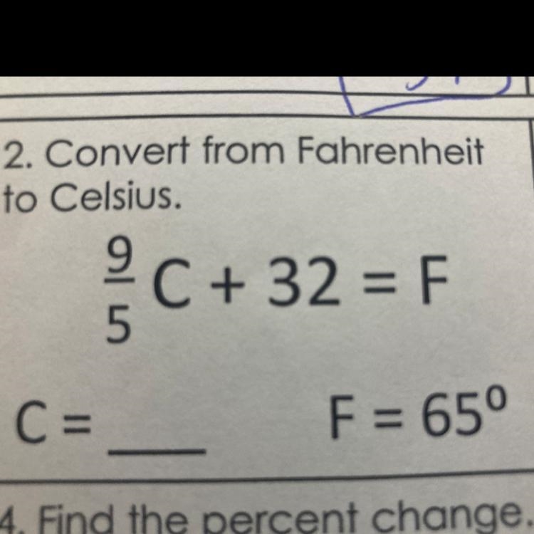 Convert from Fahrenheit to Celsius-example-1