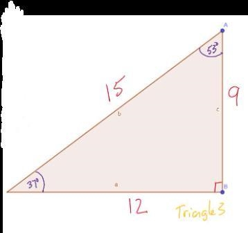 Here are the three triangles for the last question!-example-3