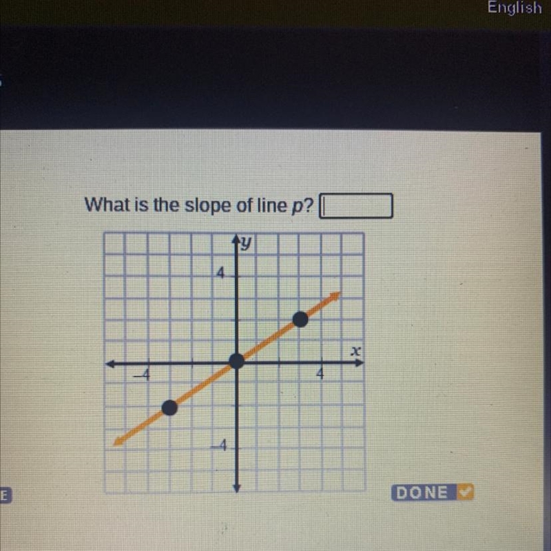 What is the slope of line p?-example-1