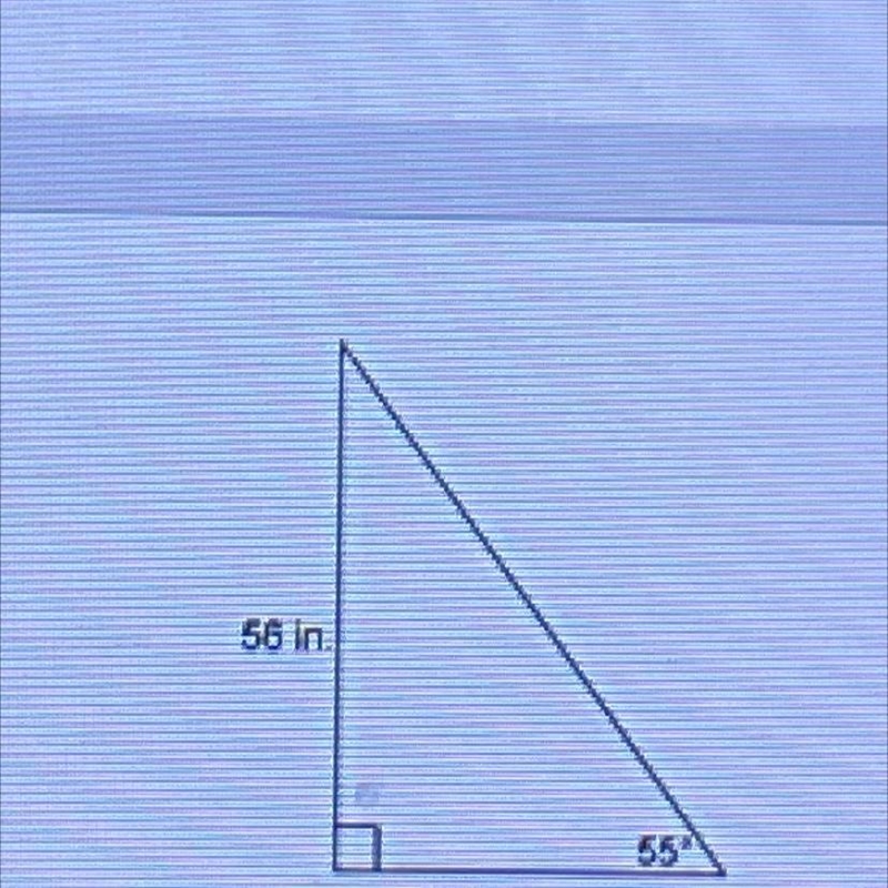 What is the approximate perimeter of this triangle?-example-1