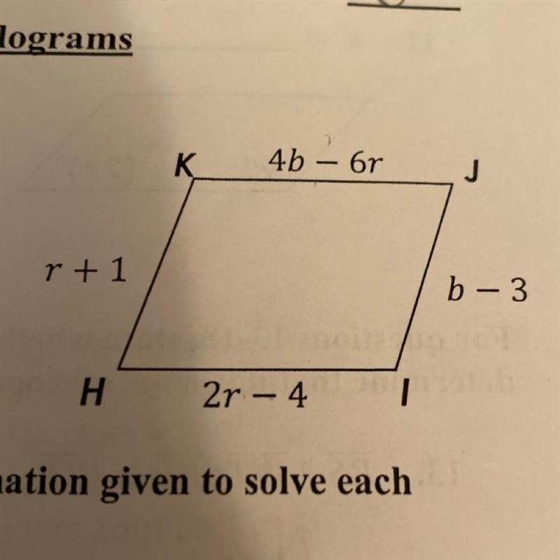 Help me please with my homework Find the b and r-example-1